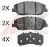 SSANG 48130341A0 Brake Pad Set, disc brake